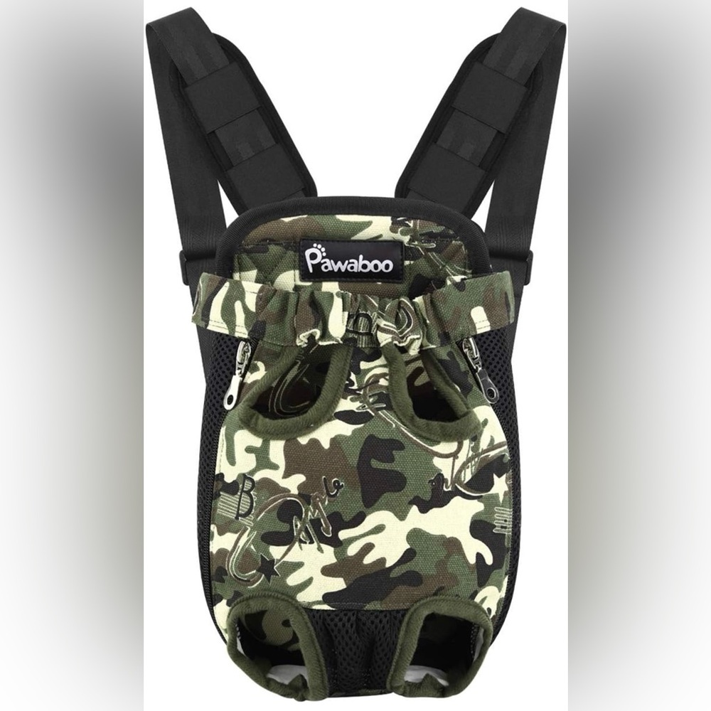 Camouflage Pet Carrier Backpack - Small (NWOT)